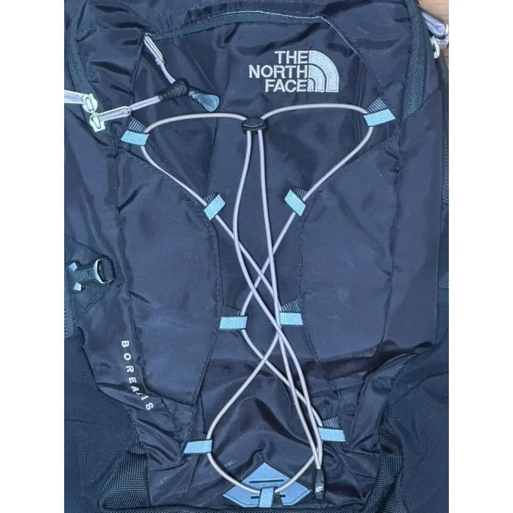 The North Face Women’s Borealis Backpack TNF Black Ashen Purple Lavender Bungee